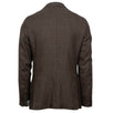 Drop 8 Houndstooth 3 Roll 2 Button Sport Coat - Brown