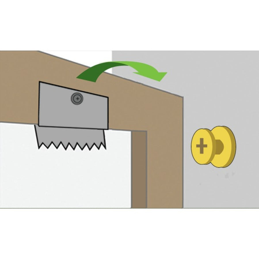 Hangman Sch-k Flush-mount Canvas Hanger Kit With Level, 6 Pk