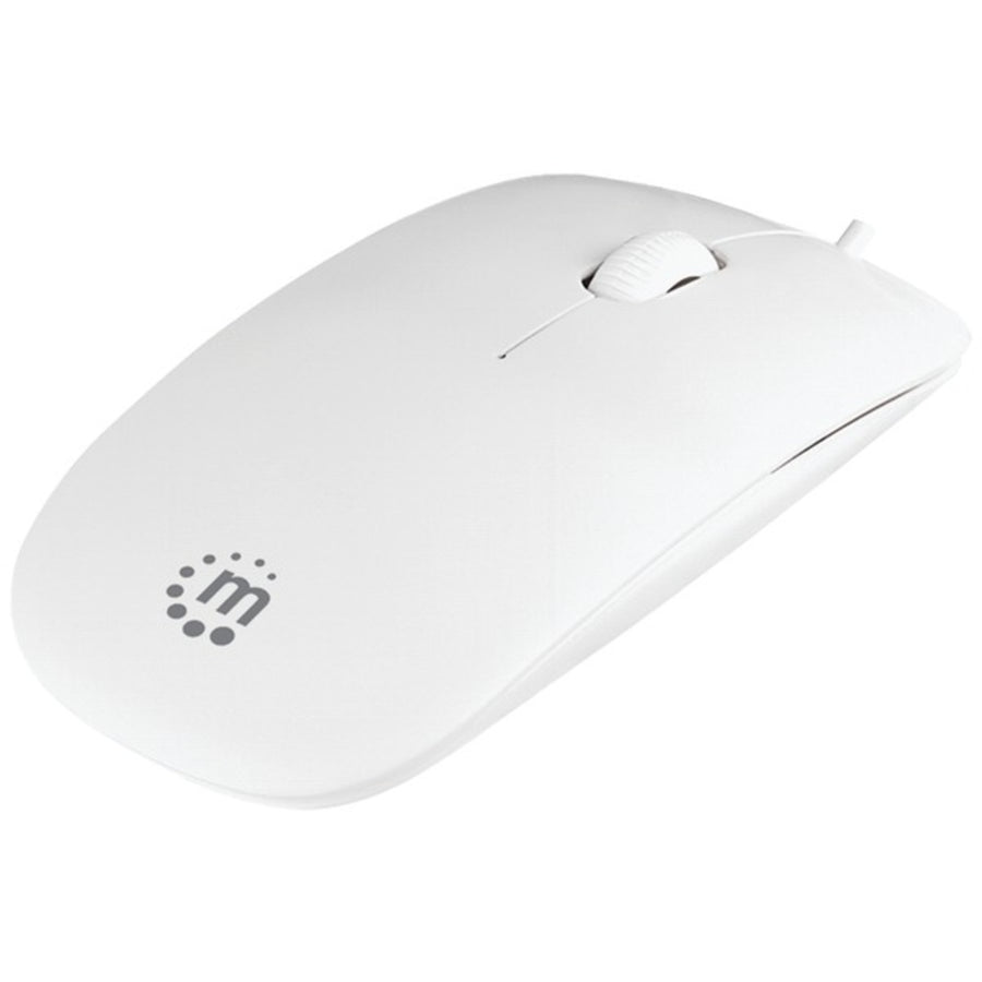 Manhattan 177627 Silhouette Optical Mouse (white)