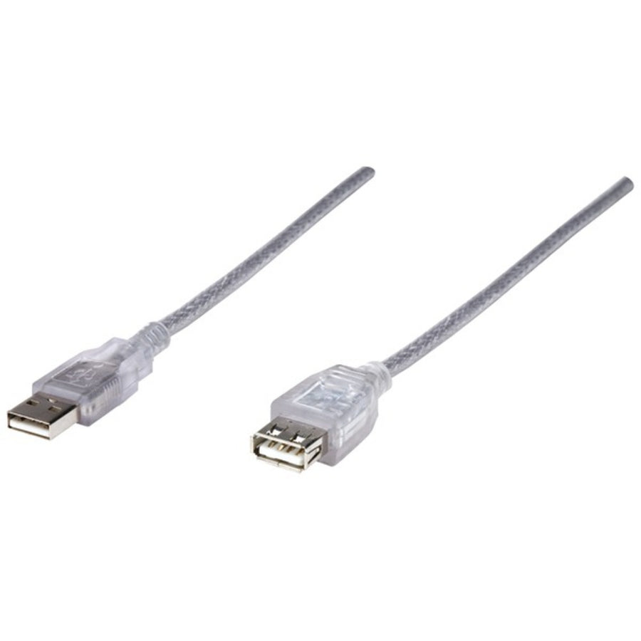 Manhattan 340502 A-male To A-female Usb 2.0 Extension Cable (15ft)