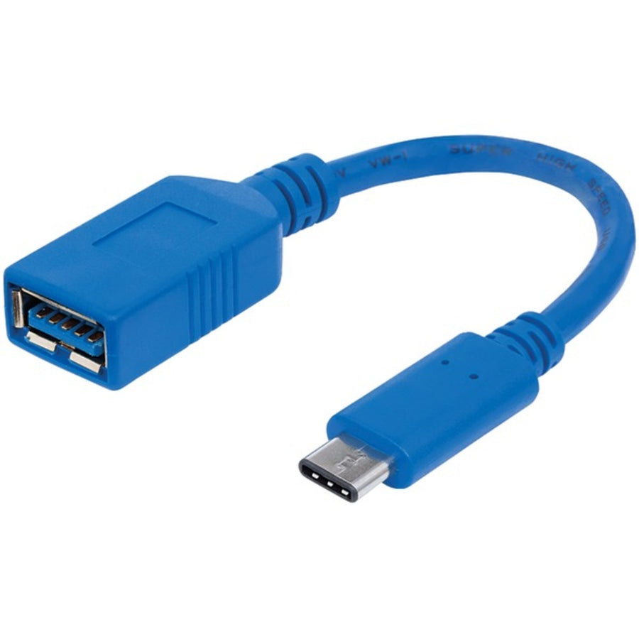 Manhattan 353540 Usb-c Male 3.0 To Usb-a Female 2.0 Cable, 3ft