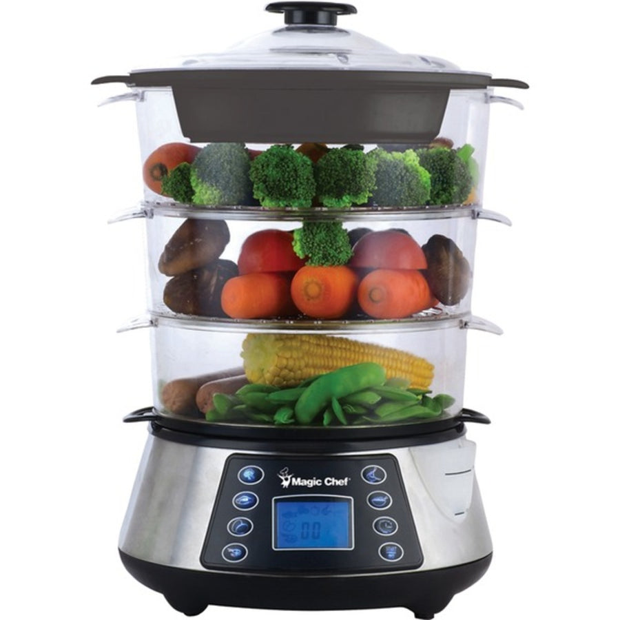 Magic Chef Mcsfs12st 3-tier Electric Food Steamer