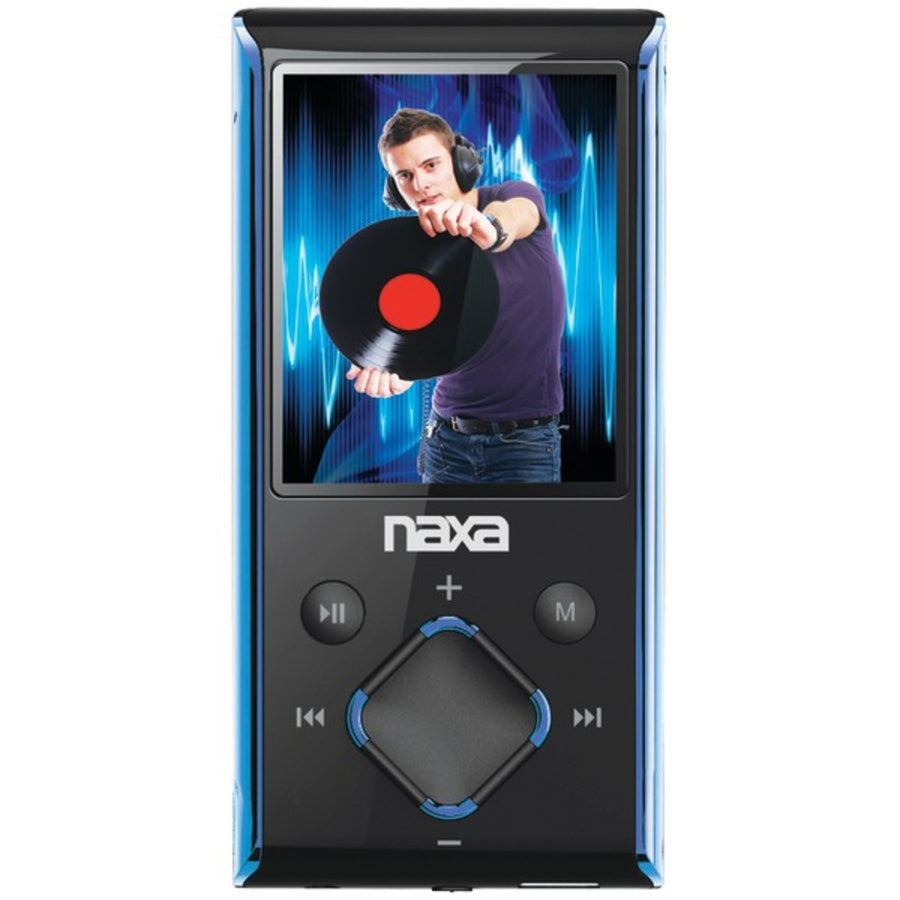 Naxa Nmv173nbl 4gb 1.8 Lcd Portable Media Players (blue)