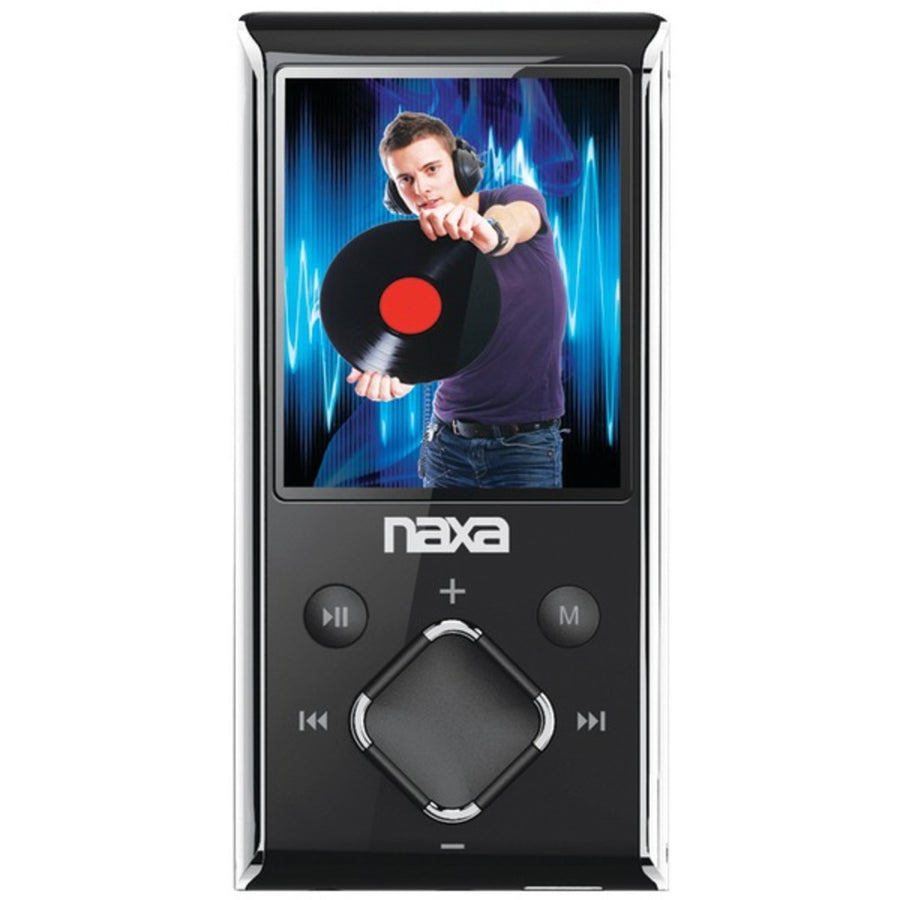 Naxa Nmv173nsl 8gb 1.8 Lcd Portable Media Players (silver)