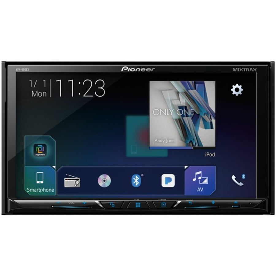 Pioneer Avh-600ex 7 Double-din In-dash Dvd Receiver With Bluetooth & Siriusxm Ready