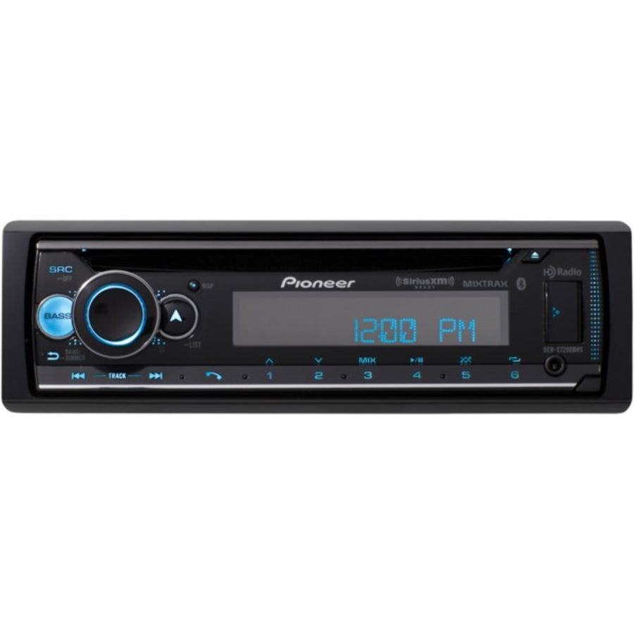 Pioneer Deh-s7200bhs Single-din In-dash Cd Receiver With Bluetooth, Hd Radio, And Siriusxm Ready