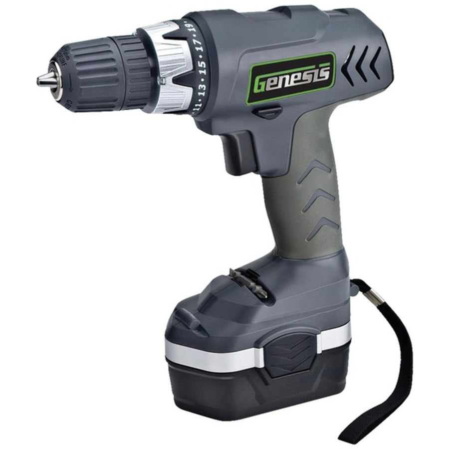 Genesis Gcd18cp 18-volt Cordless Drill/driver