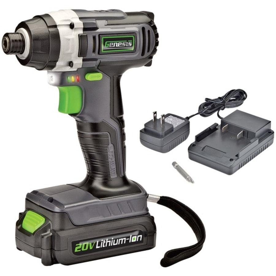 Genesis Glid20a 20-volt Cordless Li-ion Impact Driver