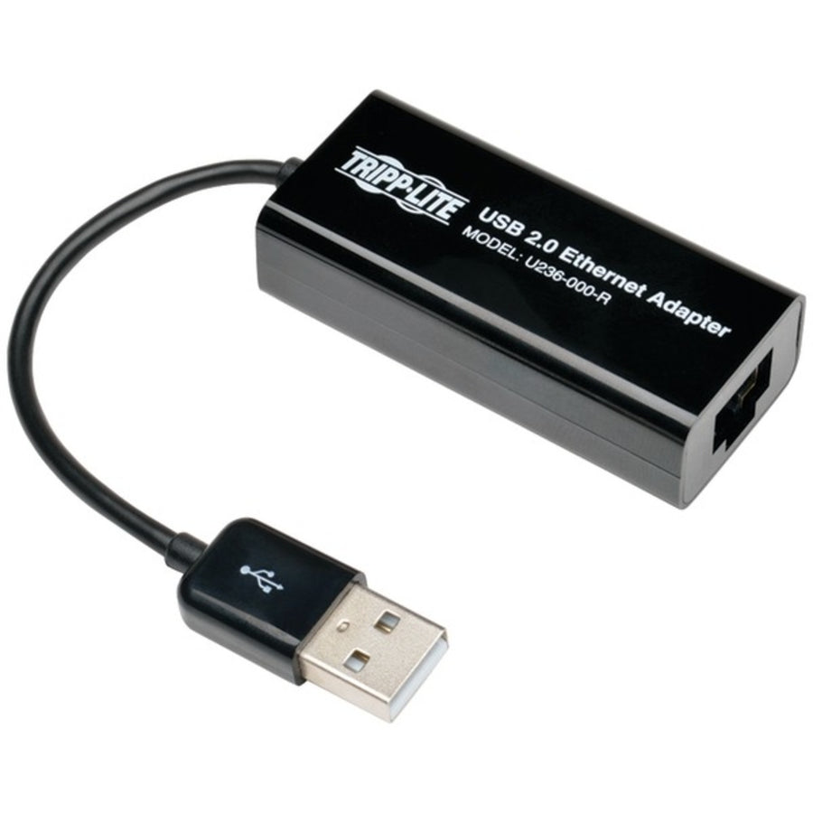 Tripp Lite U236-000-r Usb 2.0 Hi-speed To Ethernet Nic Network Adapter