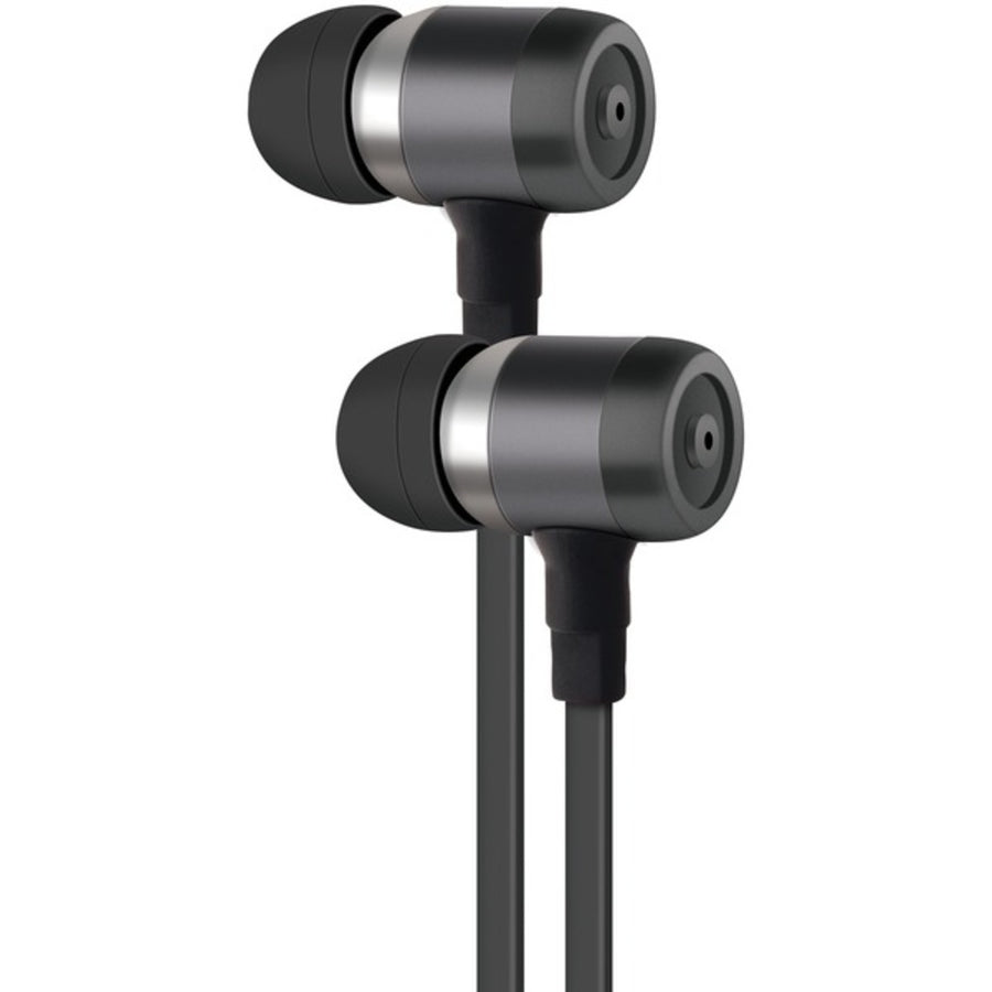 At&t Pe50-gry Pe50 In-ear Stereo Earbuds With Microphone (gray)