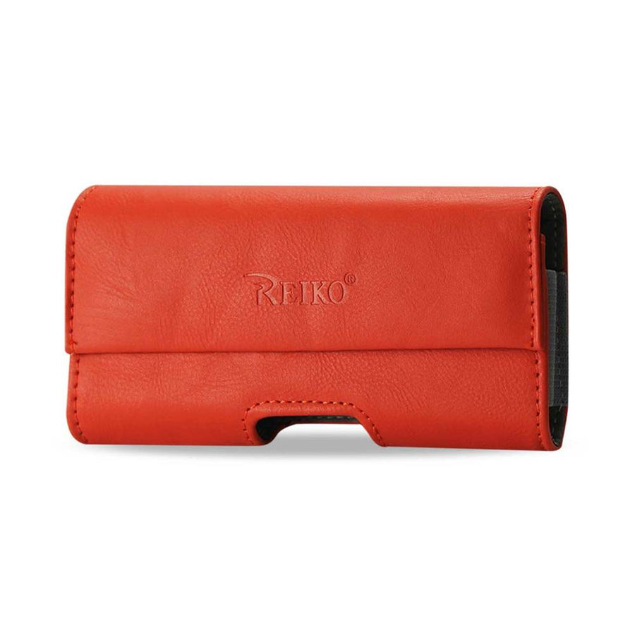 Horizontal Pouch Iphone5 In Orange (4.92x2.55x0.59 Inches Plus)