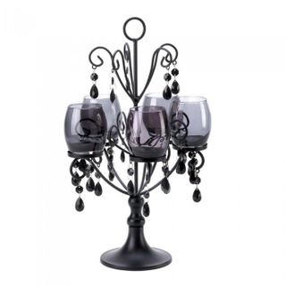 Midnight Elegance Candelabra
