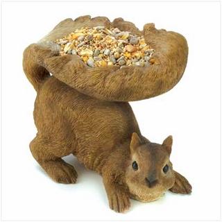 Woodland Squirrel Birdfeeder