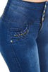M.Michel Women's Jeans Colombian Design, Butt Lift, Levanta Cola, Push Up, Skinny - Style G495