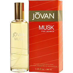 Jovan Musk By Jovan Cologne Concentrated Spray 3.25 Oz