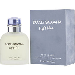 D & G Light Blue By Dolce & Gabbana Edt Spray 2.5 Oz