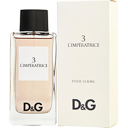 D & G 3 L'imperatrice By Dolce & Gabbana Edt Spray 3.3 Oz