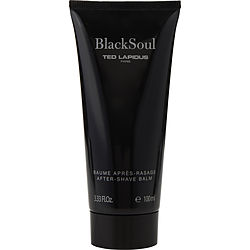 Black Soul By Ted Lapidus Aftershave Balm 3.3 Oz