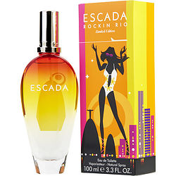 Escada Rockin Rio By Escada Edt Spray 3.3 Oz (2011 Limited Edition)