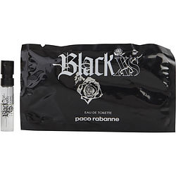 Black Xs By Paco Rabanne Edt Spray Vial On Card