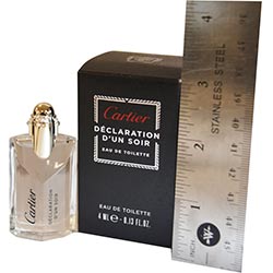 Declaration D'un Soir By Cartier Edt .13 Oz Mini