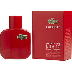 Lacoste Eau De Lacoste L.12.12 Rouge By Lacoste Energetic Edt Spray 1.6 Oz