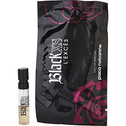 Black Xs L'exces By Paco Rabanne Eau De Parfum Spray Vial On Card