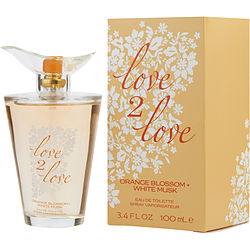 Love 2 Love By Love 2 Love Orange Blossom & White Musk Edt Spray 3.4 Oz