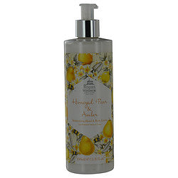 Woods Of Windsor Honeyed Pear & Amber By Woods Of Windsor Moisturizing Hand & Body Lotion 11.8 Oz