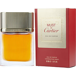 Must De Cartier Gold By Cartier Eau De Parfum Spray 1.6 Oz