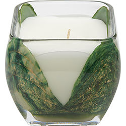 Wreath Green Cascade Candle By