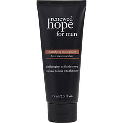 Renewed Hope For Men Mattifying Facial Moisturizer --73.9ml/2.5oz