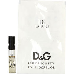 D & G 18 La Lune By Dolce & Gabbana Edt Spray Vial