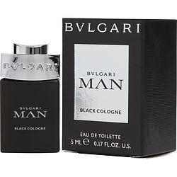 Bvlgari Man Black Cologne By Bvlgari Edt .17 Oz Mini