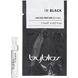Byblos In Black By Byblos Eau De Parfum Vial On Card