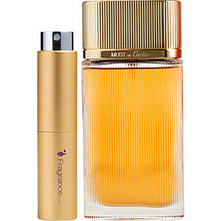 Must De Cartier By Cartier Edt Spray .27 Oz (travel Spray)