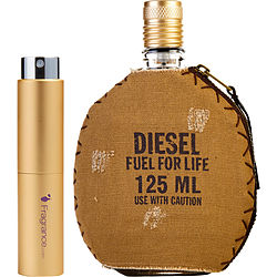 Diesel Fuel For Life By Diesel Edt Spray .27 Oz (travel Spray)
