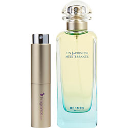 Un Jardin En Mediterranee By Hermes Edt Spray .27 Oz (travel Spray)