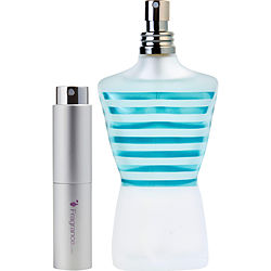 Jean Paul Gaultier Le Beau Male By Jean Paul Gaultier Edt Intensely Fresh Spray .27 Oz (travel Spray)