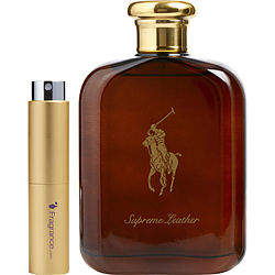 Polo Supreme Leather By Ralph Lauren Eau De Parfum Spray .27 Oz (travel Spray)
