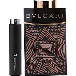 Bvlgari Man In Black Essence By Bvlgari Eau De Parfum Spray .27 Oz (limited Edition) (travel Spray)