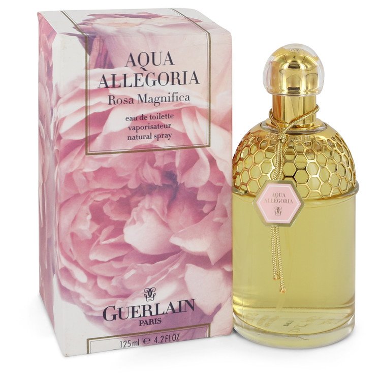 AQUA ALLEGORIA ROSA MAGNIFICA by Guerlain Eau De Toilette Spray 4.2 oz for Women