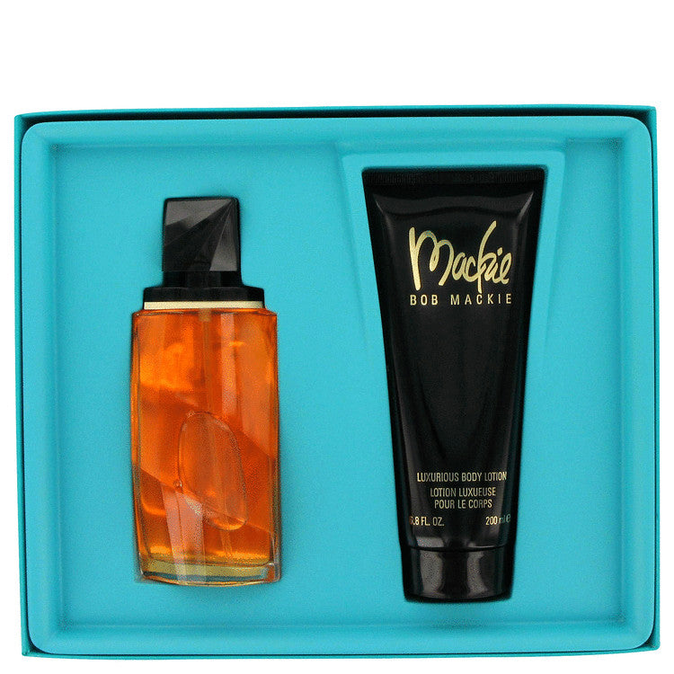 MACKIE by Bob Mackie Gift Set -- 3.4 oz Eau De Toilette Spray + 6.8 oz Body Lotion for Women