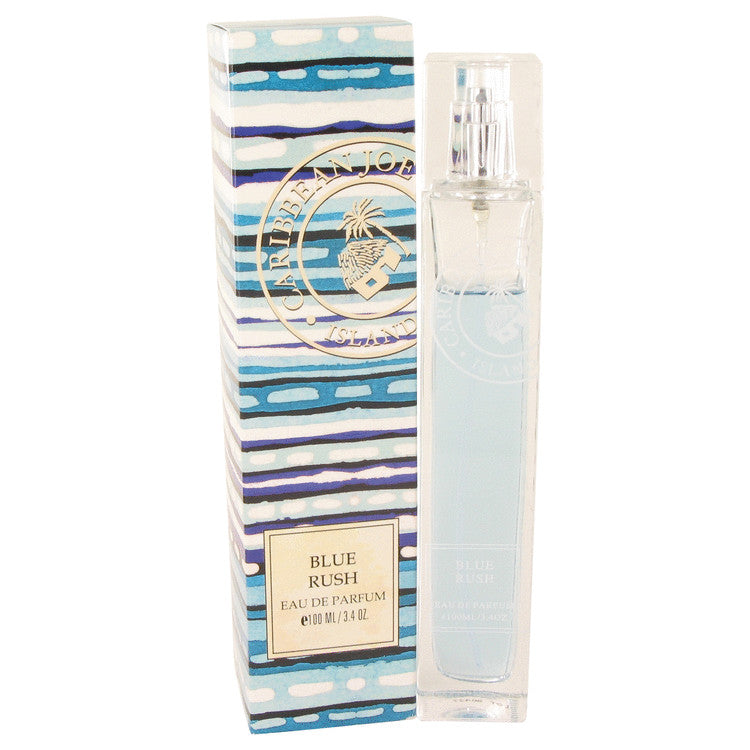 Blue Rush (Caribbean Joe) by Caribbean Joe Eau De Parfum Spray 3.4 oz for Women