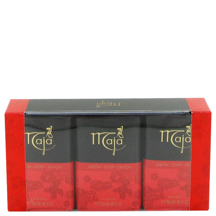 Maja by Myrurgia Soap (3 pack) 3.1 oz for Women