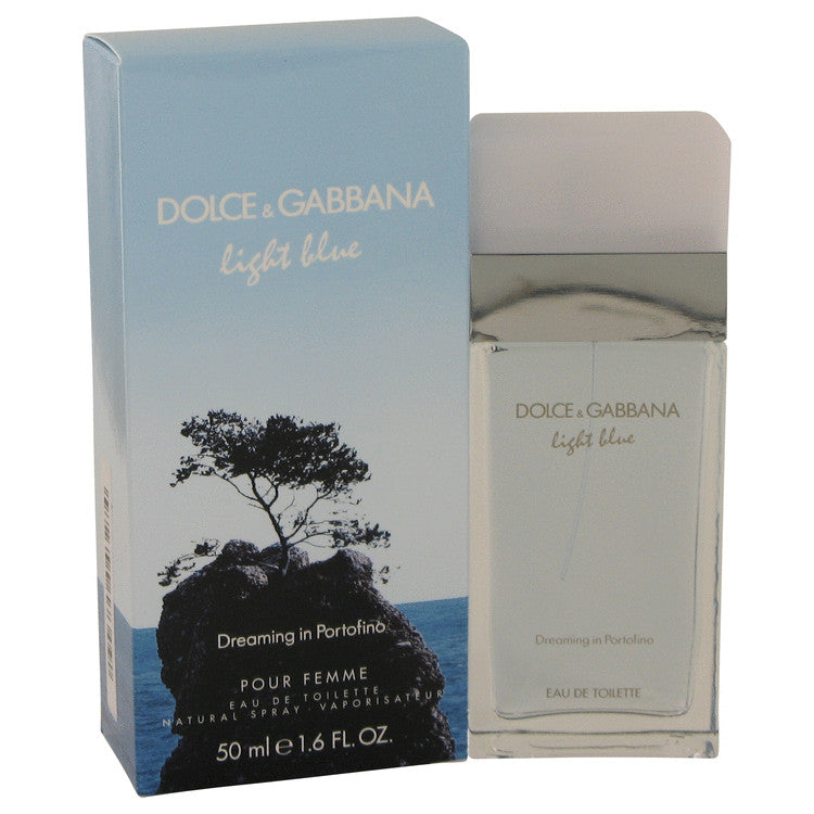 Light bluE Dreaming In Portofino by Dolce & Gabbana Eau De Toilette Spray 1.6 oz for Women