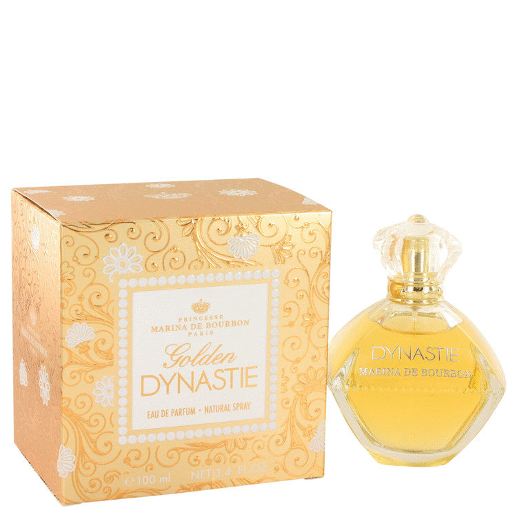 Golden Dynastie by Marina De Bourbon Eau De Parfum Spray 3.4 oz for Women