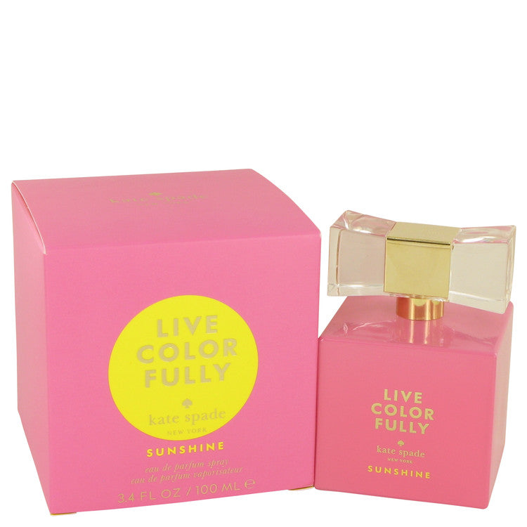 Live Colorfully Sunshine by Kate Spade Eau De Parfum Spray 3.4 oz for Women