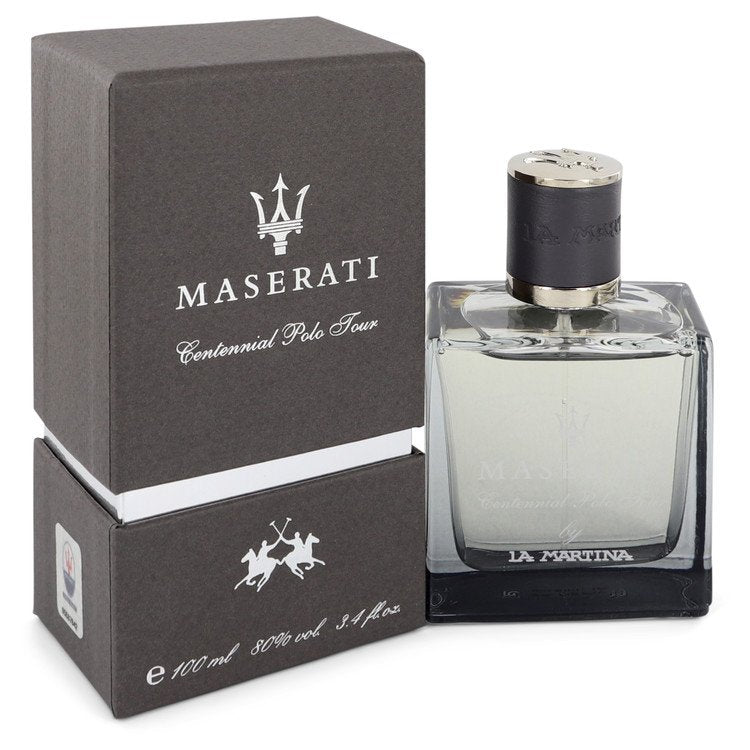 Maserati Centennial Polo Tour by La Martina Eau De Toilette Spray 3.4 oz for Men