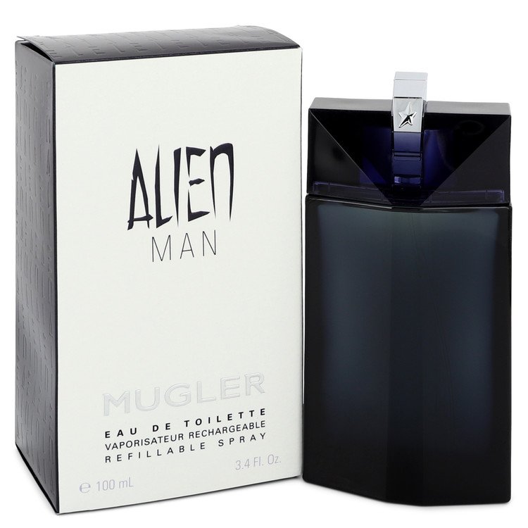 Alien Man by Thierry Mugler Eau De Toilette Refillable Spray 3.4 oz for Men
